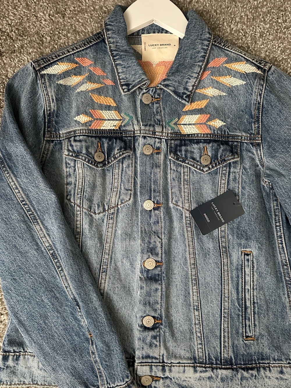Lucky Brand Blue Denim Jacket